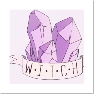 WITCH - Crystals Posters and Art